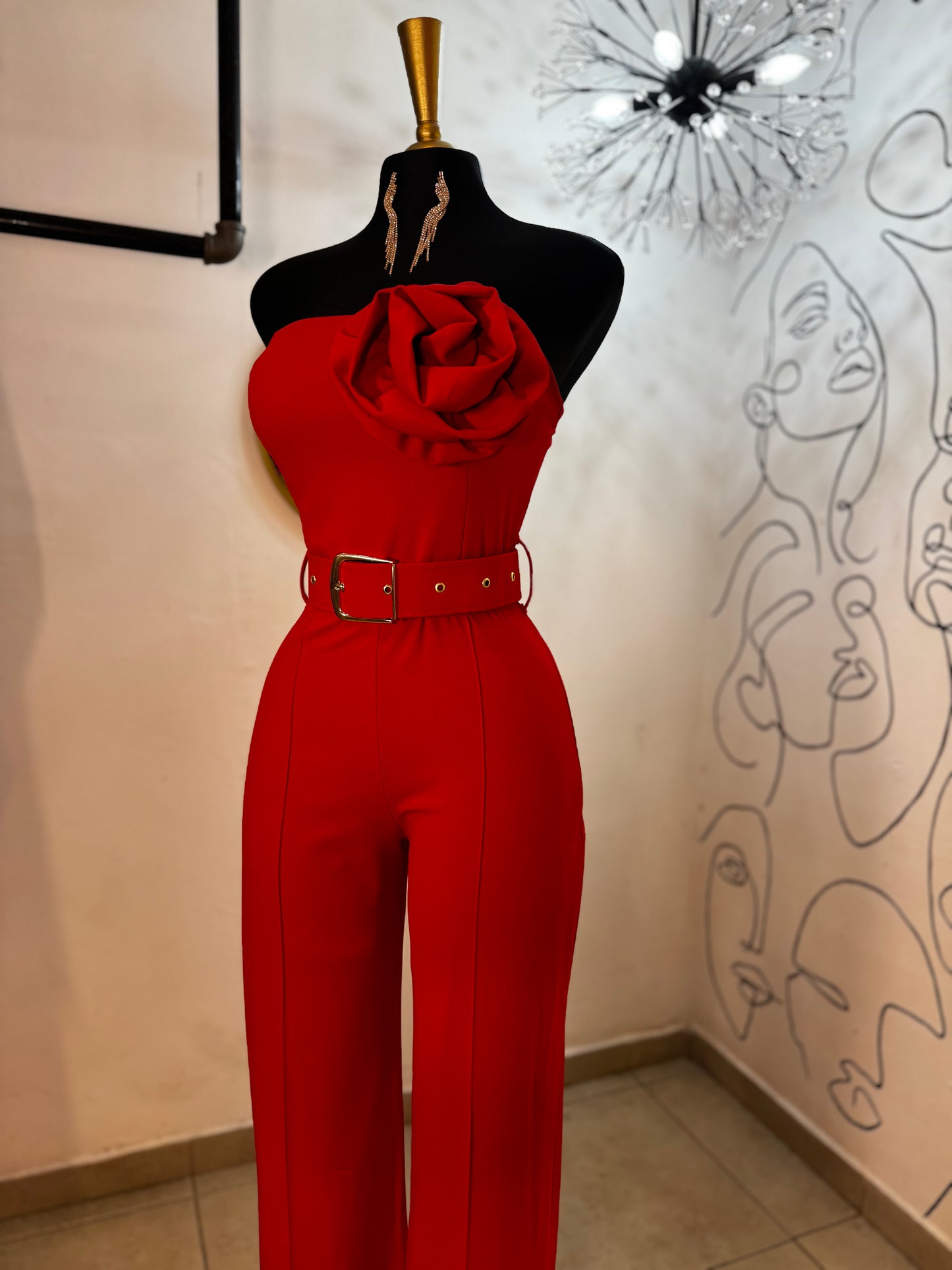 Enchanted Rose Jumpsuit